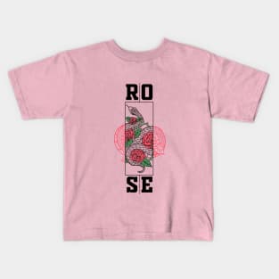 Rose and Snake Kids T-Shirt